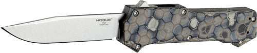 Hogue Compound 3.5" Otf Auto - G-10 Frame G-mascus Drk Earth - Skoutley Outdoors LLC