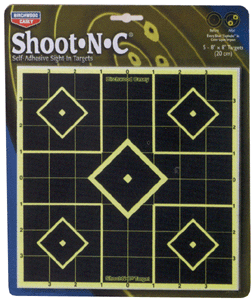 B/c Target Shoot-n-c 8" - Sight-in 15 Targets - Skoutley Outdoors LLC
