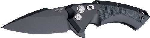 Hogue X5 3.5" Folder Spear - Point Blade Alum/g-mascus Blk - Skoutley Outdoors LLC