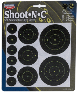 B/c Target Shoot-n-c Assorted - 1"-72 2"-36 3"-24 - Skoutley Outdoors LLC