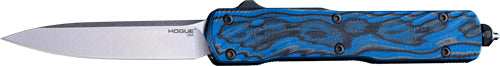 Hogue Counterstrike Auto 3.35" - Otf Drop Point G10 Cover Blue - Skoutley Outdoors LLC
