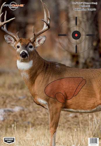 B/c Target Pregame 16.5"x24" - Whitetail Deer Target 3-targts - Skoutley Outdoors LLC