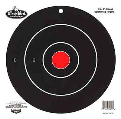 B/c Target Dirty Bird 8" - Bull's-eye 25 Targets - Skoutley Outdoors LLC