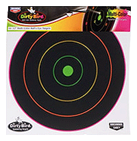 B/c Target Dirty Bird 12"multi - -color Bull's-eye 10 Targets - Skoutley Outdoors LLC