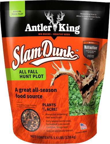 Antler King Slam Dunk 1/4 Acre - 3.5lbs Fall Plot Annual - Skoutley Outdoors LLC