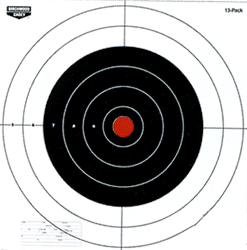 B/c Target Eze-scorer Paper - 12" Bull's-eye 13 Targets - Skoutley Outdoors LLC