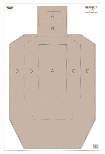 B/c Target Eze-scorer 23"x35" - Ipsc Practice 5 Targets - Skoutley Outdoors LLC