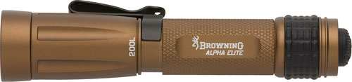 Browning Alpha Elite Aa Flash - Light 200 Lumens 1aa W/blt Clp - Skoutley Outdoors LLC
