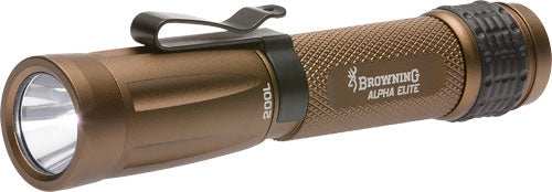 Browning Alpha Elite Aa Flash - Light 200 Lumens 1aa W/blt Clp - Skoutley Outdoors LLC