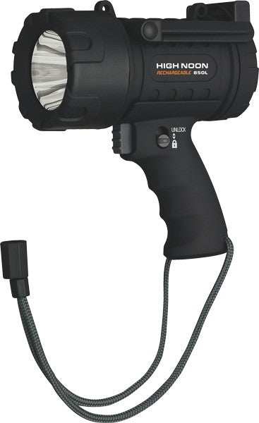 Browning High Noon Led Spotlt - 850 Lumens Rechargeable Black - Skoutley Outdoors LLC