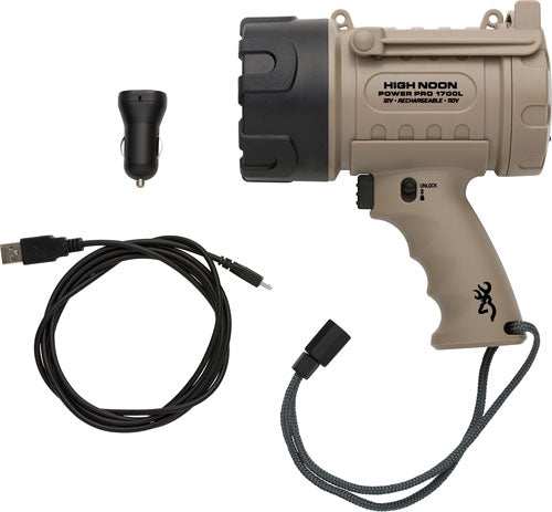 Browning High Noon Power Pro - Spotlight 1700 Lumens Rechrgbl - Skoutley Outdoors LLC