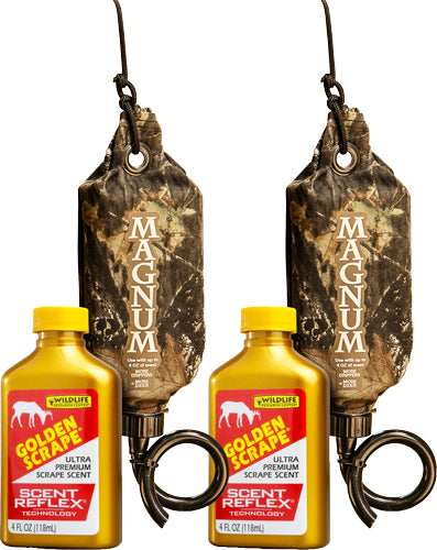 Wrc Deer Lure Golden Scrape/ - Scrape Dripper Combo 2pk - Skoutley Outdoors LLC