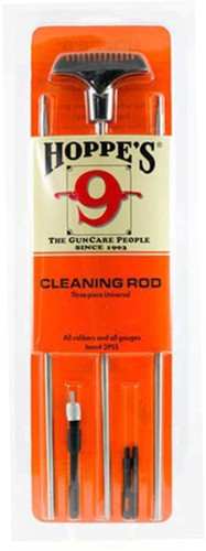 Hoppes S/s Cleaning Rod 3-pc - Rifles And Shotguns - Skoutley Outdoors LLC