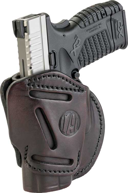 1791 Holster 3-way Owb Multi- - Fit Ambi Sz4 Glk 26/sim Black