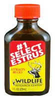 Wrc Deer Lure #1 Select - Estrus 1fl Ounce Bottle - Skoutley Outdoors LLC