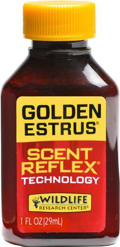 Wrc Deer Lure Golden Estrus - W/scent Reflex Tech 1fl Oz. - Skoutley Outdoors LLC