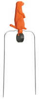 Champion Dura-seal Target 7" - Prairie Dog Spinner Orange - Skoutley Outdoors LLC