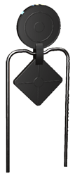 Champion Dura-seal Target 4.5" - Double Gong Round/diamond Blk - Skoutley Outdoors LLC