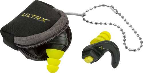 Ultrx Shift Adjustable - Protection Ear Plugs Grey/yell - Skoutley Outdoors LLC