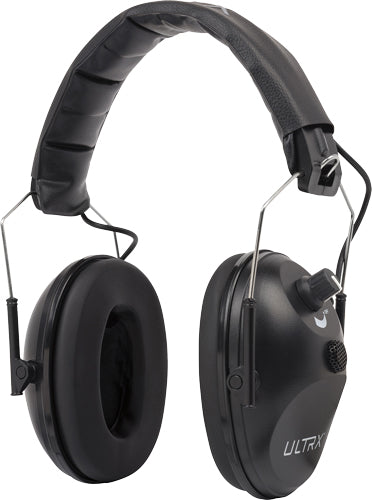 Ultrx Electronic Earmuff - 23db Black - Skoutley Outdoors LLC