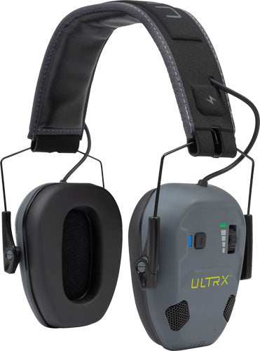 Ultrx Bionic Fuse Ion E-muff - Bluetooth Earmuff 22db Slate - Skoutley Outdoors LLC