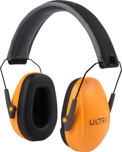 Ultrx Slim Profile Earmuff - Youth/ladies Orange - Skoutley Outdoors LLC