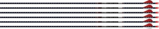 Easton Arrow 5mm Fmj 500 - 6-pack W/ 2