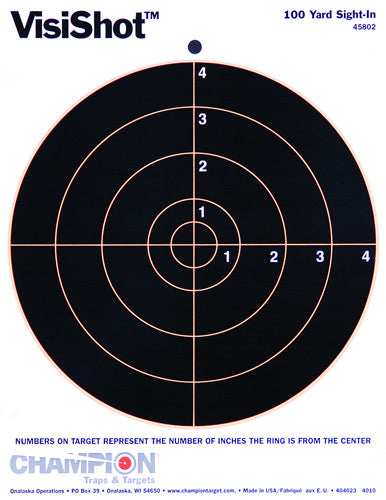 Champion Visishot Circle 8" - Target 10-pk - Skoutley Outdoors LLC