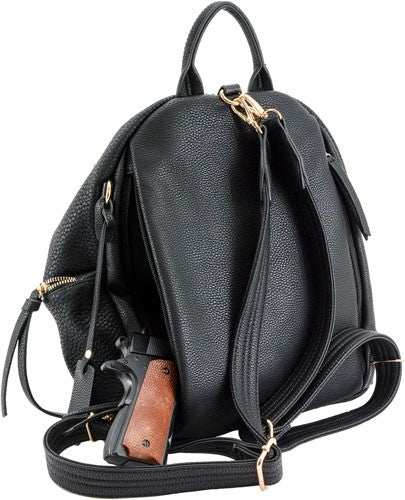 Cameleon Aurora Conceal Carry - Backpack Teardrop Shape Black - Skoutley Outdoors LLC