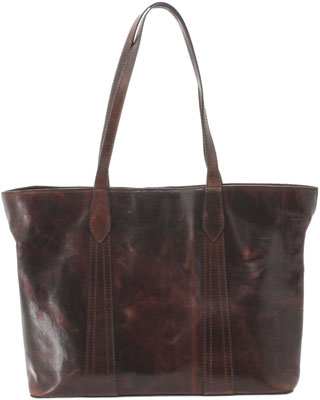 Cameleon Gaia Conceal Carry - Purse Open Tote Brown Leather - Skoutley Outdoors LLC