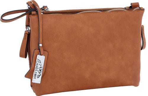 Cameleon Iris Concealed Carry - Purse-cross Body Style Brown - Skoutley Outdoors LLC
