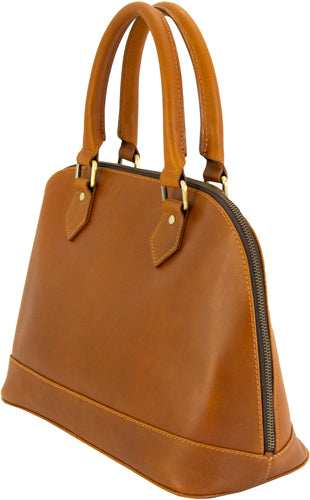 Cameleon S&w Classic Satchel - Concealed Carry Purse Brown - Skoutley Outdoors LLC