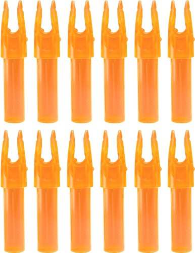 Carbon Express Nock Launchpad - Precision Orange .244 Id 12pk< - Skoutley Outdoors LLC