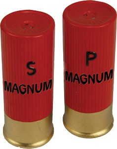 Rivers Edge Shotshell Shaped - Salt & Pepper Shakers - Skoutley Outdoors LLC