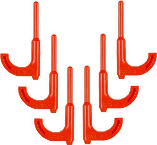 Regal Loaded Chamber Indicator - Safety Flags Orange Rifle 6pk - Skoutley Outdoors LLC