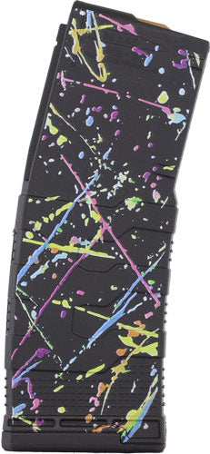 Amend2 Ar-15 Magazine 5.56x45 - 30rd Poly Mod3 Neon Splatter - Skoutley Outdoors LLC