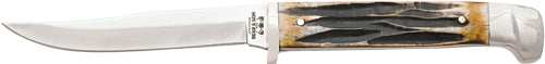 Bear & Son India Stag Bird & - Trout 3" W/leather Sheath Usa - Skoutley Outdoors LLC