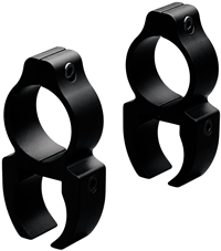 Leupold Rings Rifleman 1" See- - Thru Rimfire 3/8" D-tail Matte - Skoutley Outdoors LLC