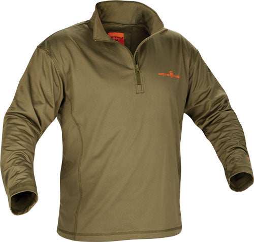 Arctic Shield Midweight Base - Layer Top Winter Moss X-large - Skoutley Outdoors LLC