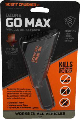 Scentcrusher Ozone Go Super - Max Car/truck Ozone Unit - Skoutley Outdoors LLC