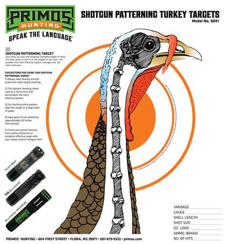 Primos Paper Target Turkey - 11.5
