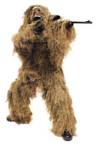 Red Rock Ghillie Suit Desert - 5 Piece Adult Medium/large - Skoutley Outdoors LLC
