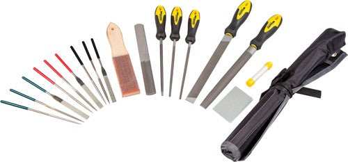 Wheeler File Set Professional - Gunsmithing W/storage Pouch - Skoutley Outdoors LLC