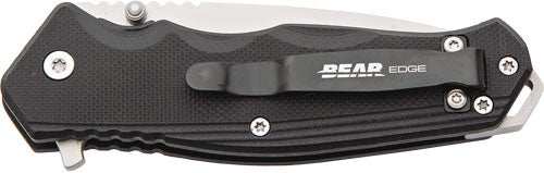 Bear Edge G10 Sideliner 3.38" - W/clip Black Handle! - Skoutley Outdoors LLC