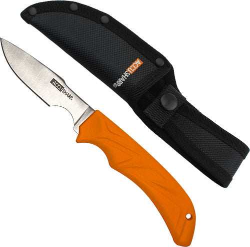 Accusharp Caping Knife 3" - Blade Non Slip Grip W/sheath - Skoutley Outdoors LLC