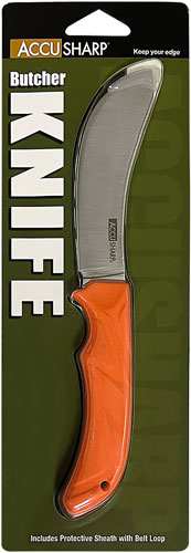Accusharp Butcher Knife 4" - Blade Non Slip Grip - Skoutley Outdoors LLC