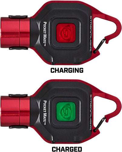 Streamlight Pocket Mate Usb - Edc Light W/pocket Clip Red - Skoutley Outdoors LLC