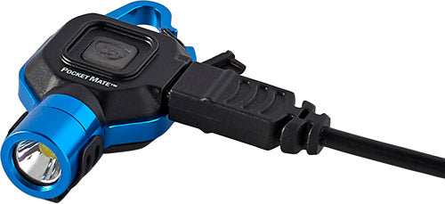 Streamlight Pocket Mate Usb - Edc Light W/pocket Clip Blue - Skoutley Outdoors LLC