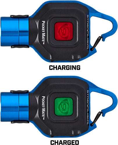 Streamlight Pocket Mate Usb - Edc Light W/pocket Clip Blue - Skoutley Outdoors LLC