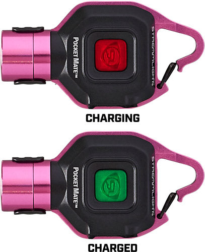 Streamlight Pocket Mate Usb - Edc Light W/pocket Clip Pink